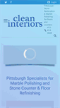 Mobile Screenshot of marblepolishingpittsburgh.com